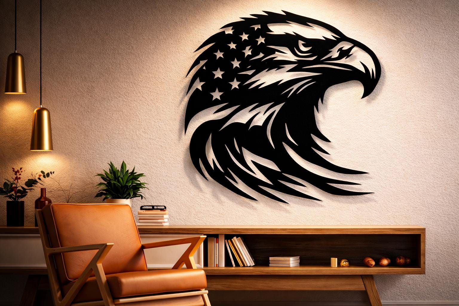 American Eagle Svg Dxf Png Files Vector Art Cut File for Cnc Plasma ...