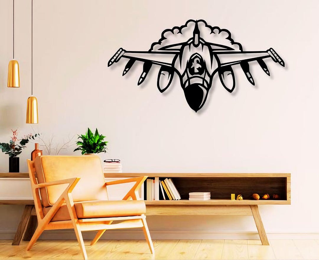 Jet Fighter Dxf , Svg , Png , Files , War , Plane , Jet , Fighter ...