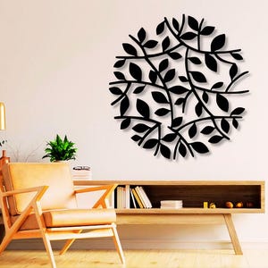 Leaves Svg , Dxf , Png , Files , Leaves , Leaf , Tree , Branch , Branches , Seamless , Vectorel , Wall , Art , Cut , For , Cnc , Plasma