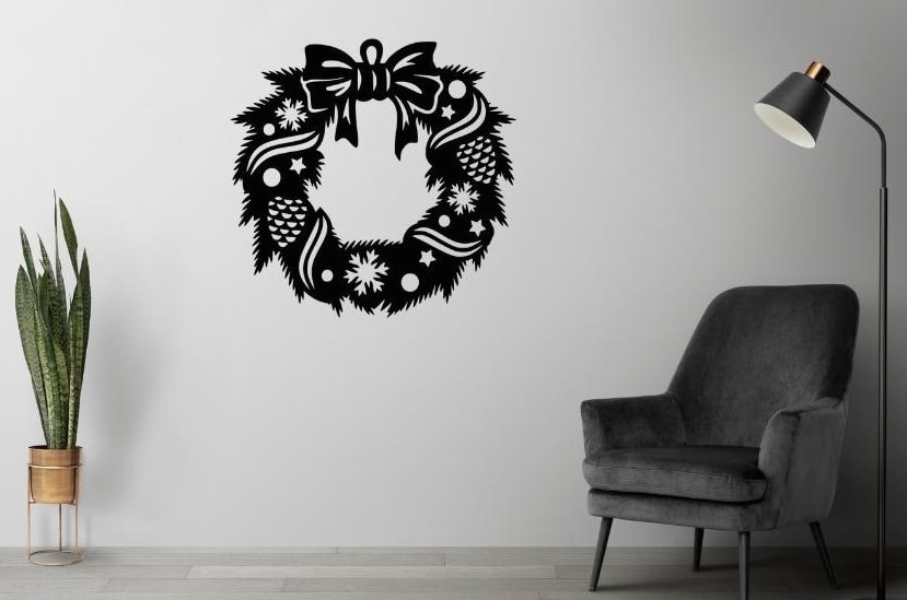 Christmas Ornament Dxf Svg Png Files Laser Cut Merry - Etsy