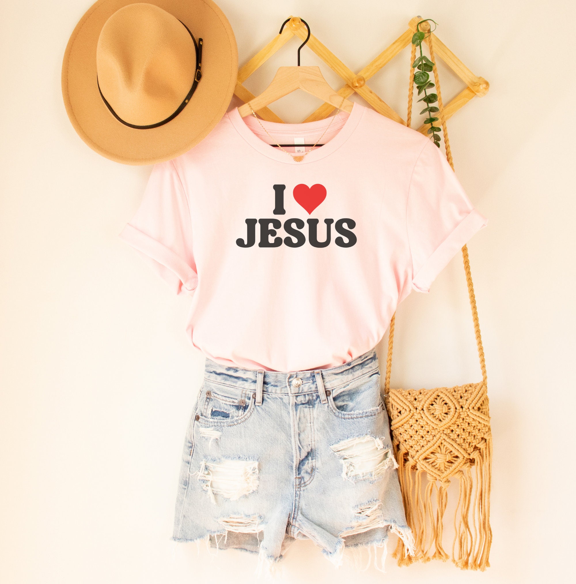 I Love Jesus Shirt Christian Shirt Trendy Christian Tshirt - Etsy