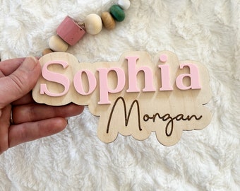 Hospital Name Announcement, Baby shower gift, Hospital plaque, Baby name sign- Name Announcement, Mini Baby Name Sign