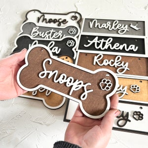 Personalized Wooden Dog Crate Name Sign, Custom Pet Gift - Etsy - Dog Crate With Pet'S Name