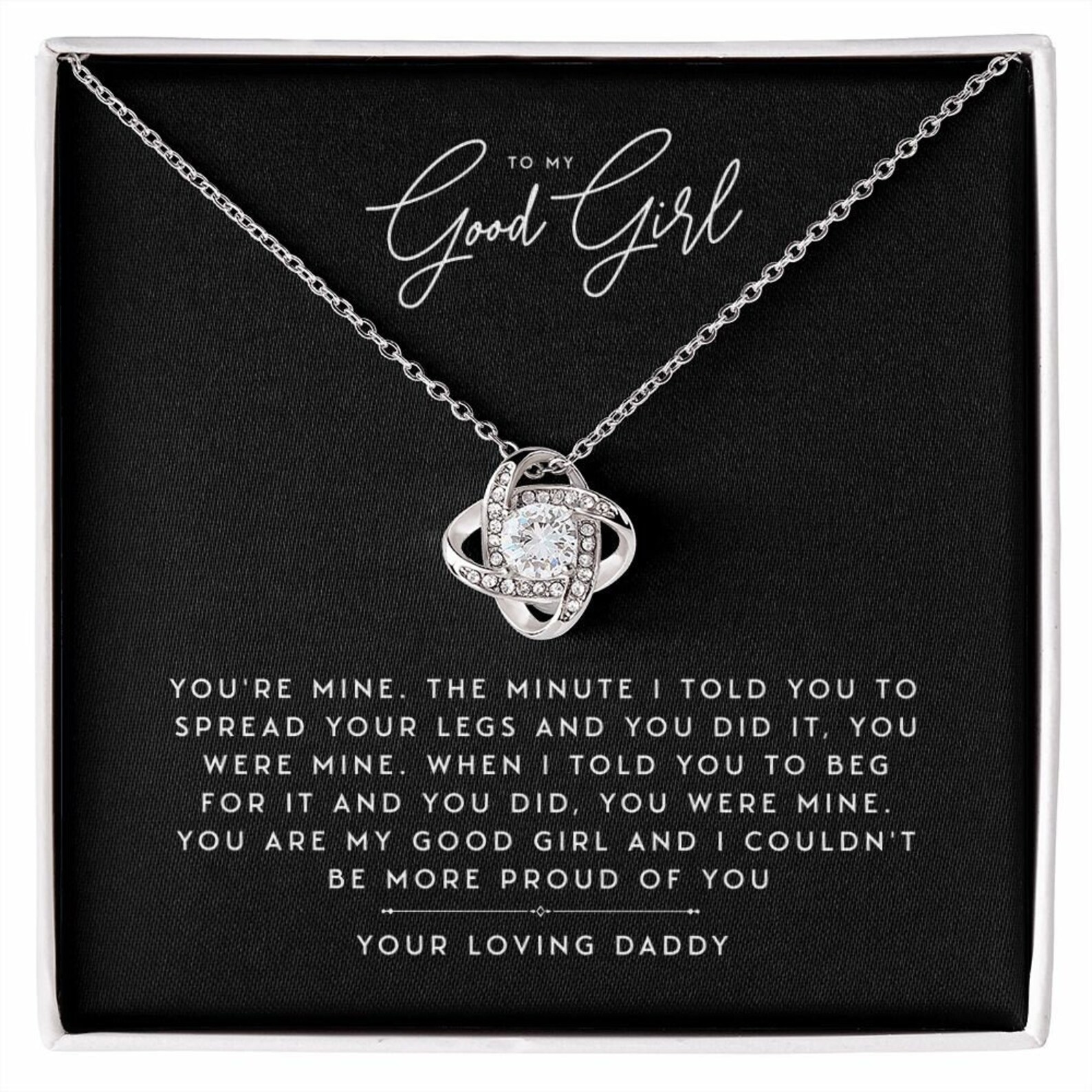 Daddy's Good Girl BDSM DDLG Submissive Discreet Day Collar Etsy