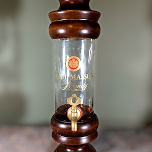 Paul Masson Brandy Glass Column Dispenser