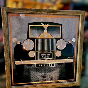 A vintage Fantasia Products motion lamp