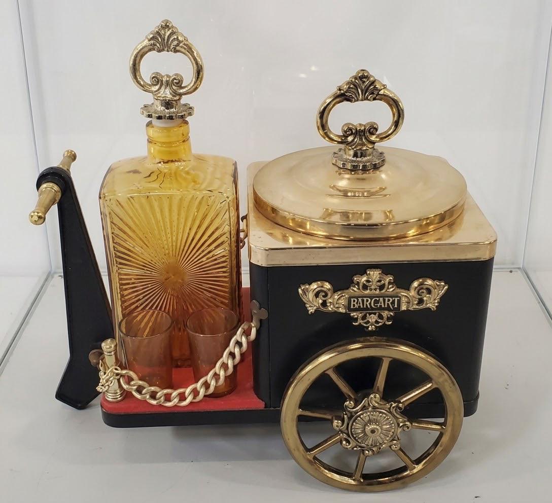 Vintage Decanter Caddy Set - Etsy