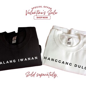 Filipino Valentines Crewneck Sweatshirt, Gift for Filipina, Pinay Sweatshirt, Filipino Sweatshirt, Philippines Sweatshirt, Filipino Sweater
