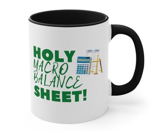 Taza de hoja de cálculo, taza de hoja de Excel, taza de café de contabilidad divertida, taza de contador, taza de analista de datos, taza de café de Excel, regalo para contador