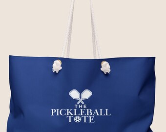 Pickleball Tote Bag, Women Pickleball Weekender Bag, Pickleball Purse, Pickleball Lover Gift