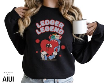 Ledger Legend Sweatshirt, Accountant Sweater, Gift for Bookkeepers, Accounting Apparel, Cozy Jumper, Accountant Present, CPA Gift