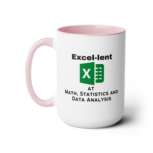 Excel Spreadsheet Coffee Mug, Spreadsheet Coffee Mug, Spreadsheet Nerd Co-Worker Gift, Gift for Excel Lovers, Accountant Mug