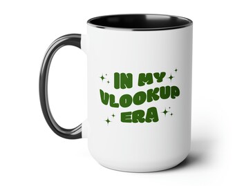 Rolig Excel-mugg, kalkylmugg, rolig bokföringskaffemugg, revisormugg, dataanalytikermugg, Excel-kaffemugg, present till revisor