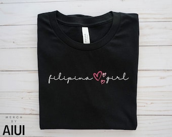 Filipina Girl-skjorta, Filippinsk skjorta, Pinay-skjorta, Pinoy-skjorta, filippinsk skjorta, filippinsk skjorta för kvinnor, filippinsk present till henne