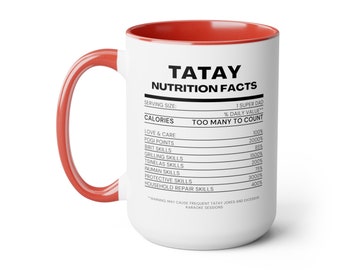 Nutrition Facts Mug for Filipino Dads | Funny Gift Idea,  Philippines gifts, Filipino pride, Filipino Gift, Tatay Mug, Filipino Dad