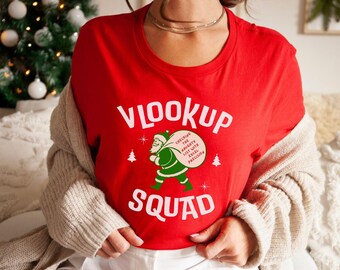 Custom Ugly Excel Christmas Shirt, Ugly Excel Christmas T-Shirt, Excel Gift for Co-Worker, Excel Lover Crewneck, Data Analyst Gift,