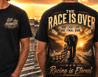RIP Kyle Final Lap Racing Tee, Comfort Colors One Final Bow Motorsport Shirt, Legendary Racer Tee, Forever In The Fast Lane