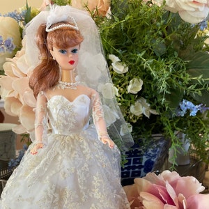 Wedding day barbie 1960 on sale