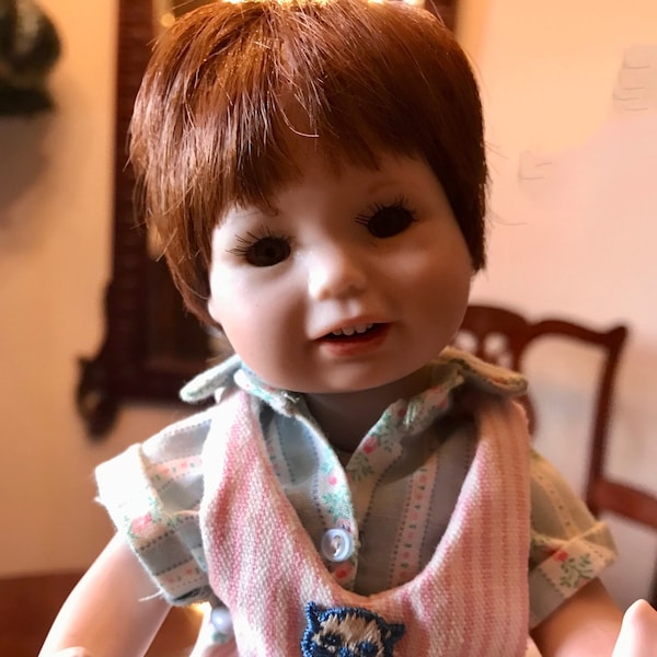 Artisan Bisque Toddler Boy Doll