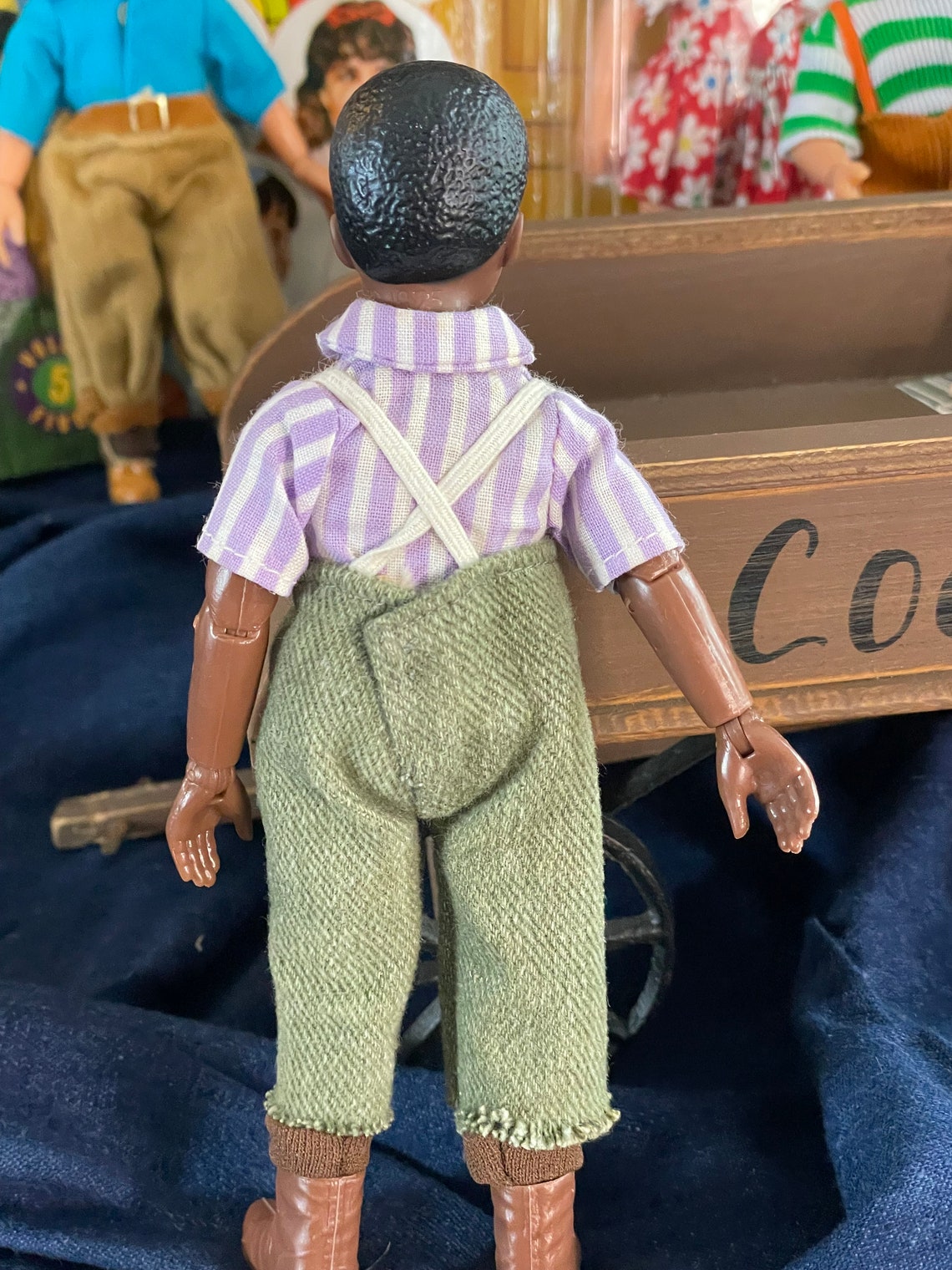 Vintage Our Gang Little Rascals Buckwheat Doll Mego Corp. Etsy