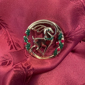 Reindeer Brooch