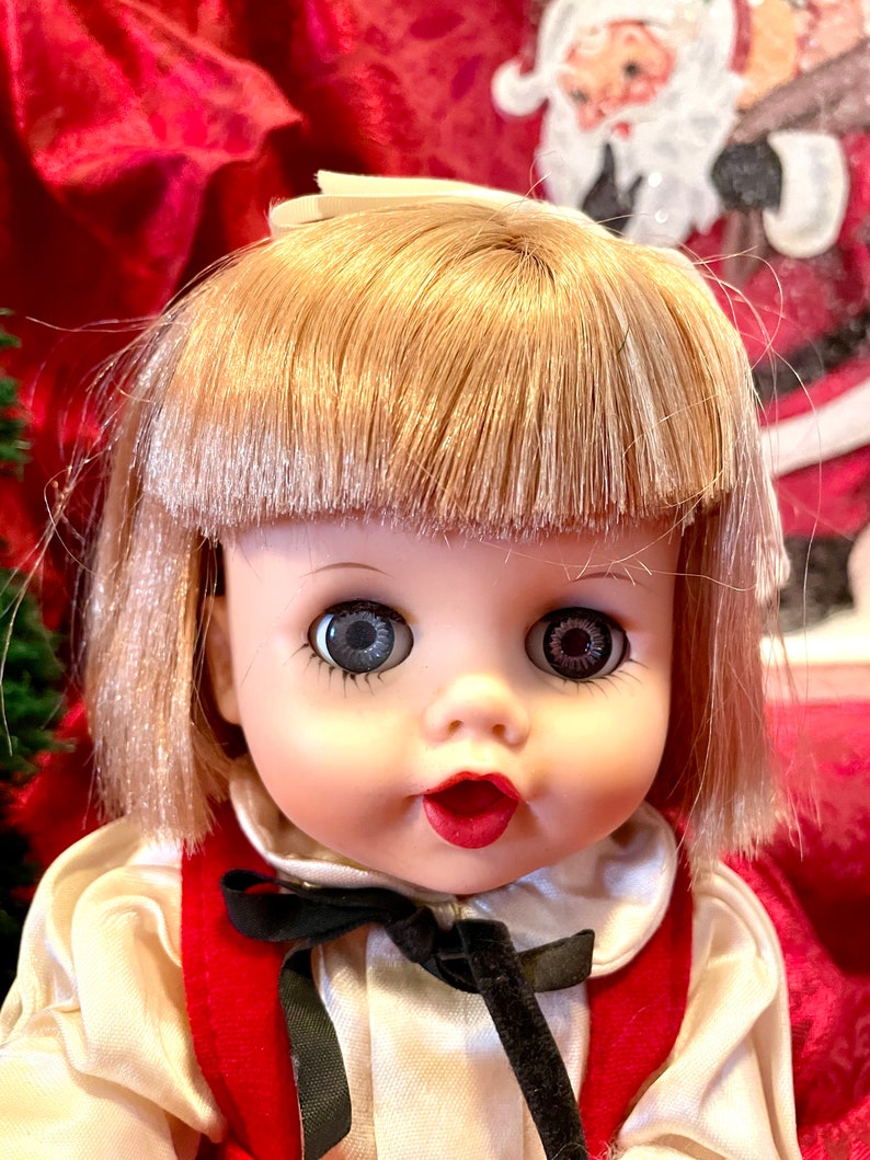 Vintage Christmas Dolls uneeda Jack N Jill Set 1950s Etsy