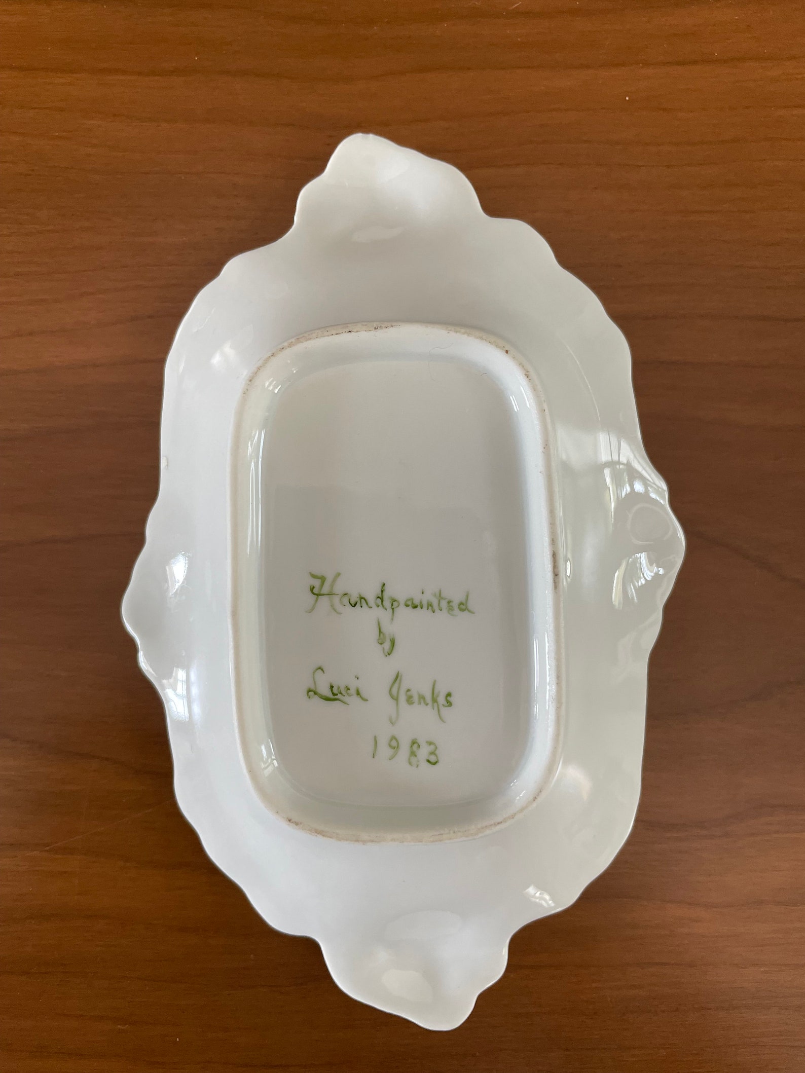 Vintage Porcelain Candy Dish Etsy