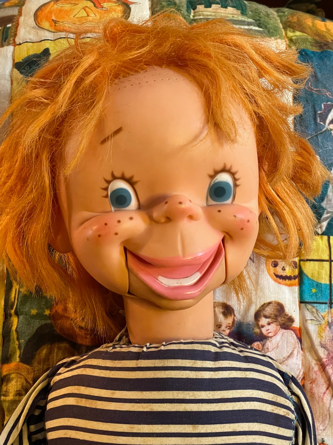 Vintage Otis O'brien Ventriloquist Doll RARE 1972 Etsy