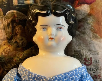 Antique German China Doll ( 1800’s)
