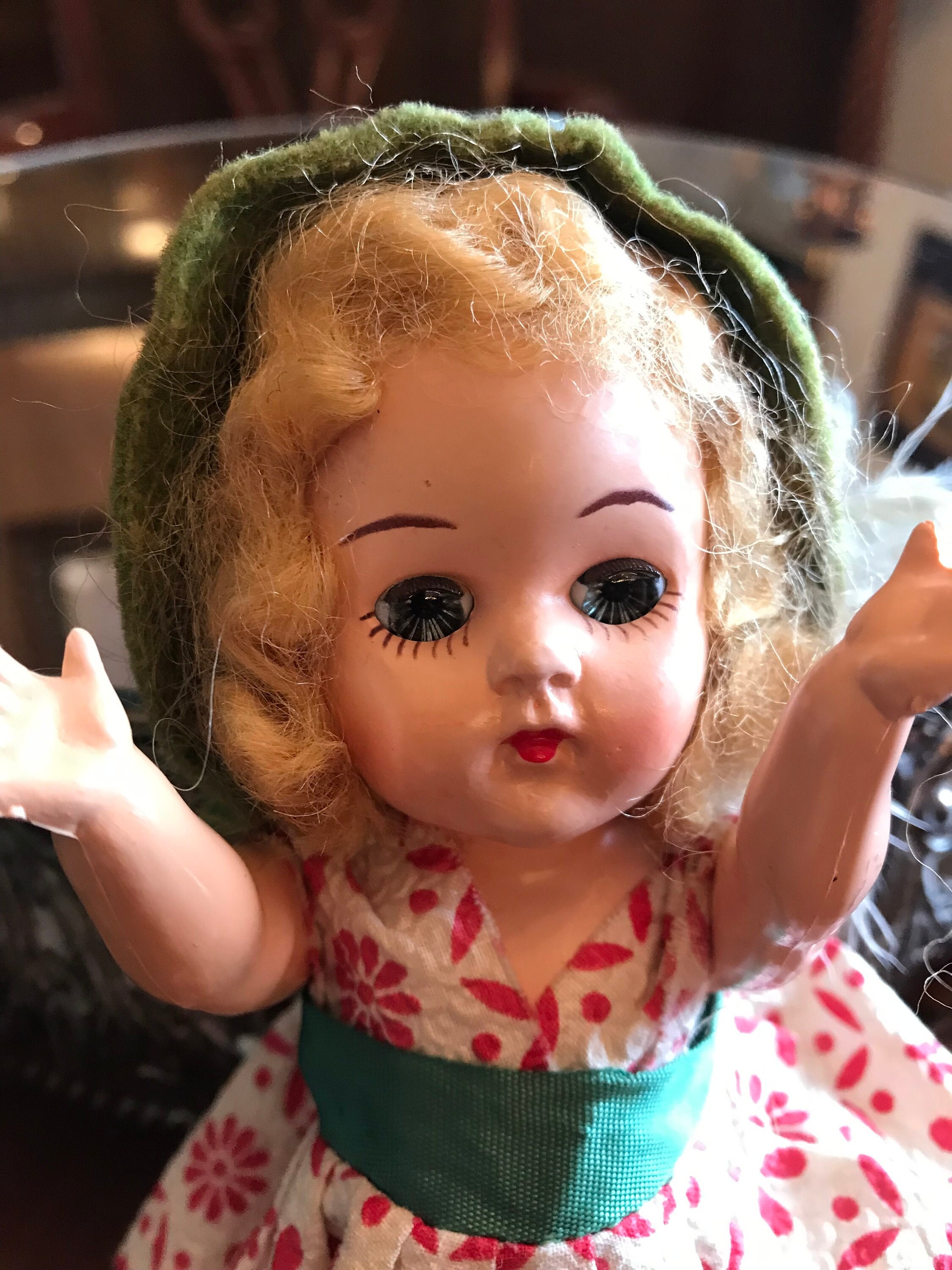 Vintage Ginny lookalike Doll Etsy