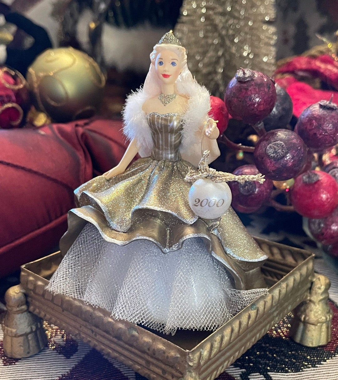 Vintage Barbie Ornament 2000 - Etsy