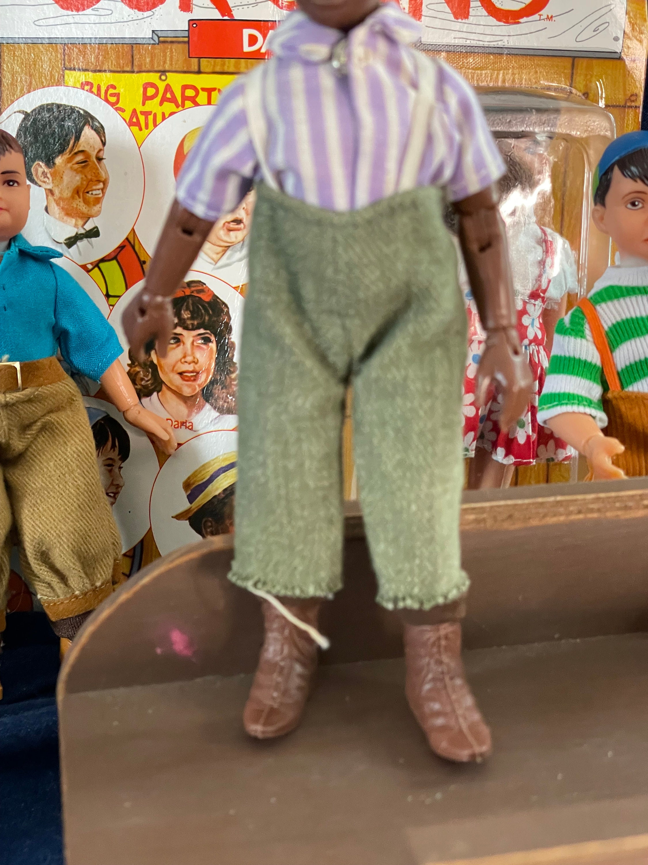 Vintage Our Gang Little Rascals Buckwheat Doll Mego Corp. Etsy