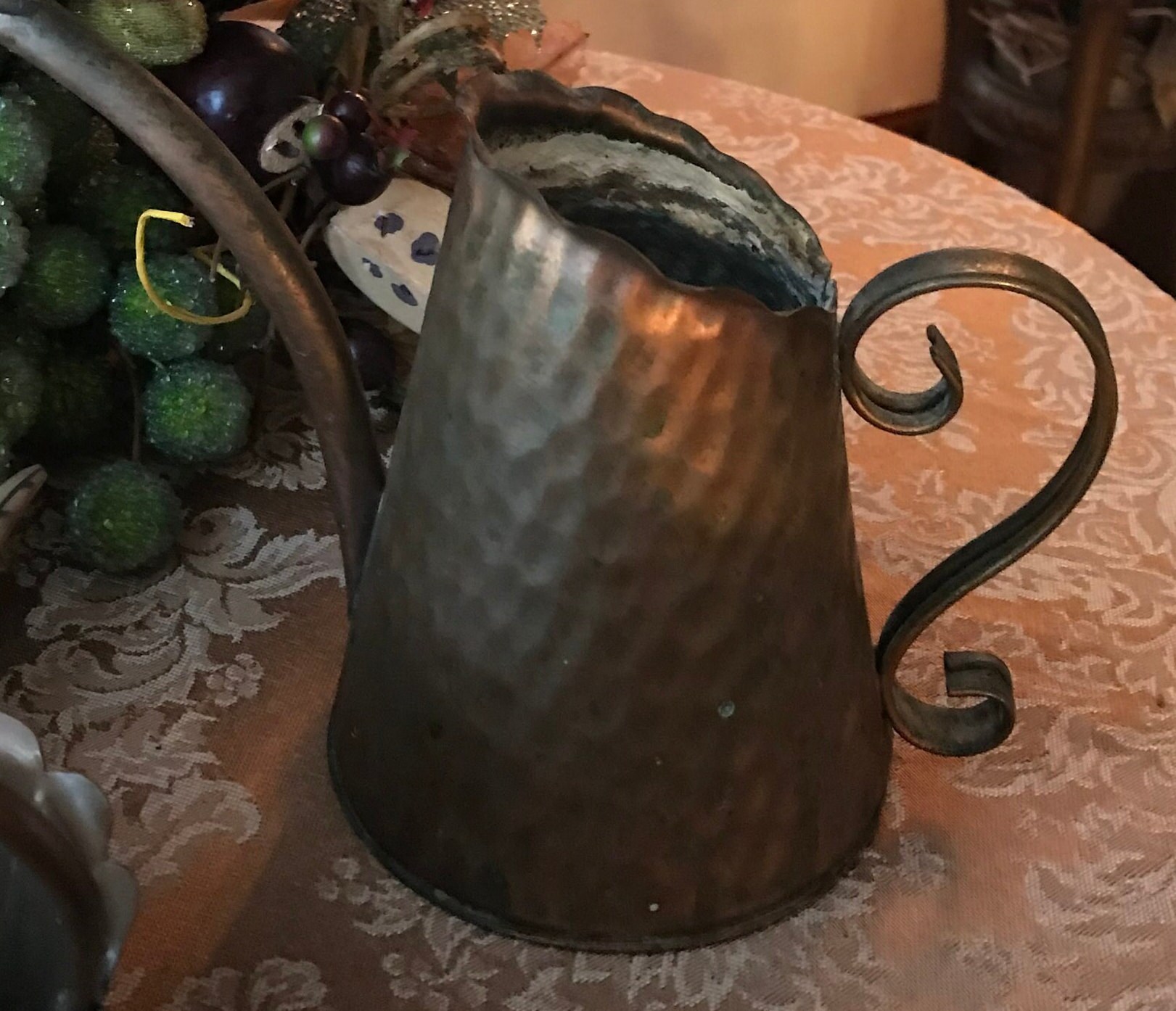 Vintage Copper Pitcher Gregorian, Made in the USA Etsy