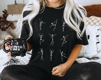 Halloween Shirt | Skelett Shirt | Tanzende Skelette | Lustiges Halloween | Gruseliges Shirt
