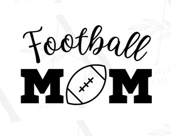 Football Mom SVG, Football svg, Football Mom png, Football png, Sports Mom svg, Ball Mom svg, Sports svg, Cricut, Silhouette, SVG