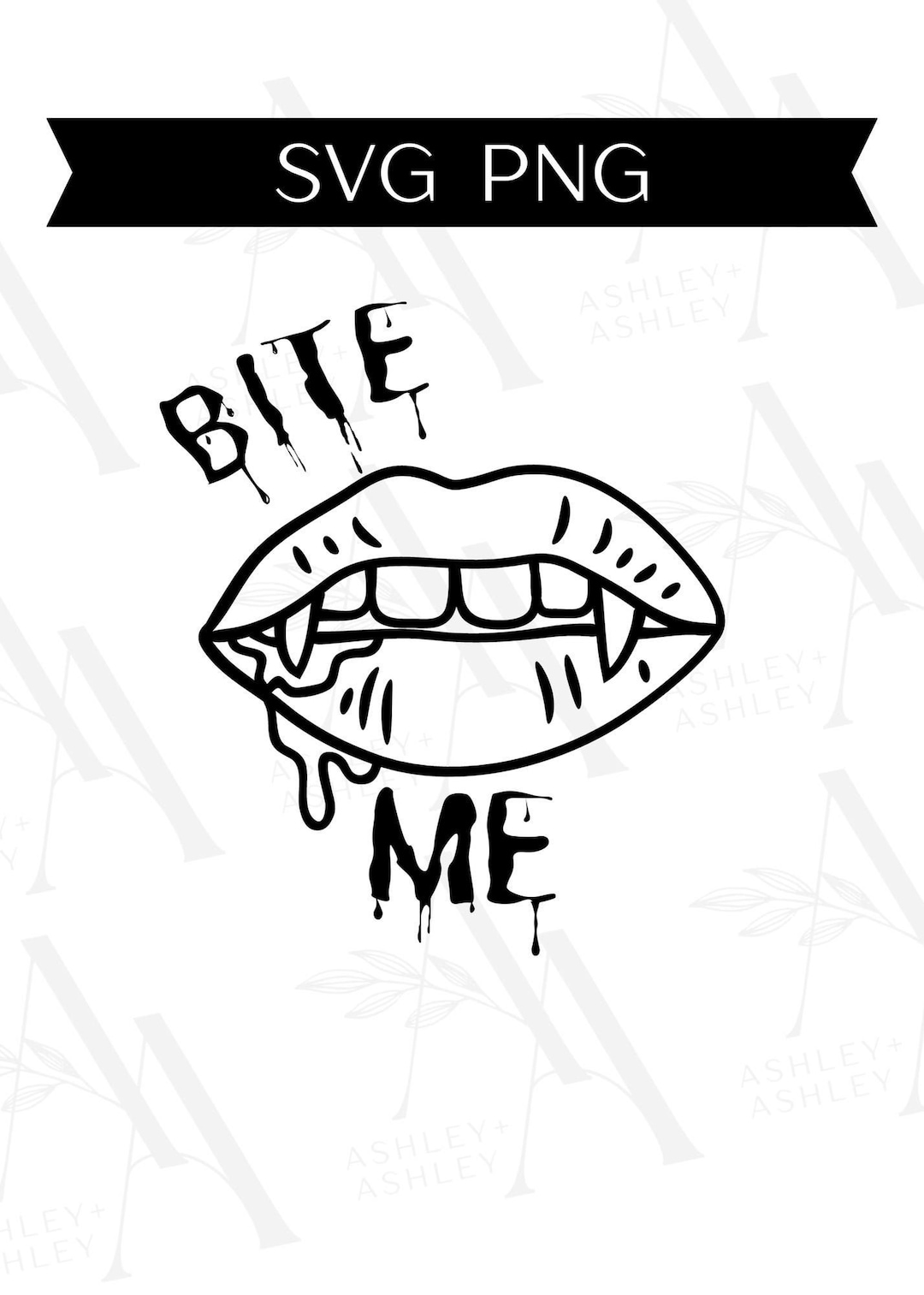 Bite Me SVG Halloween Svg Bite Me Png Vampire Svg Funny - Etsy