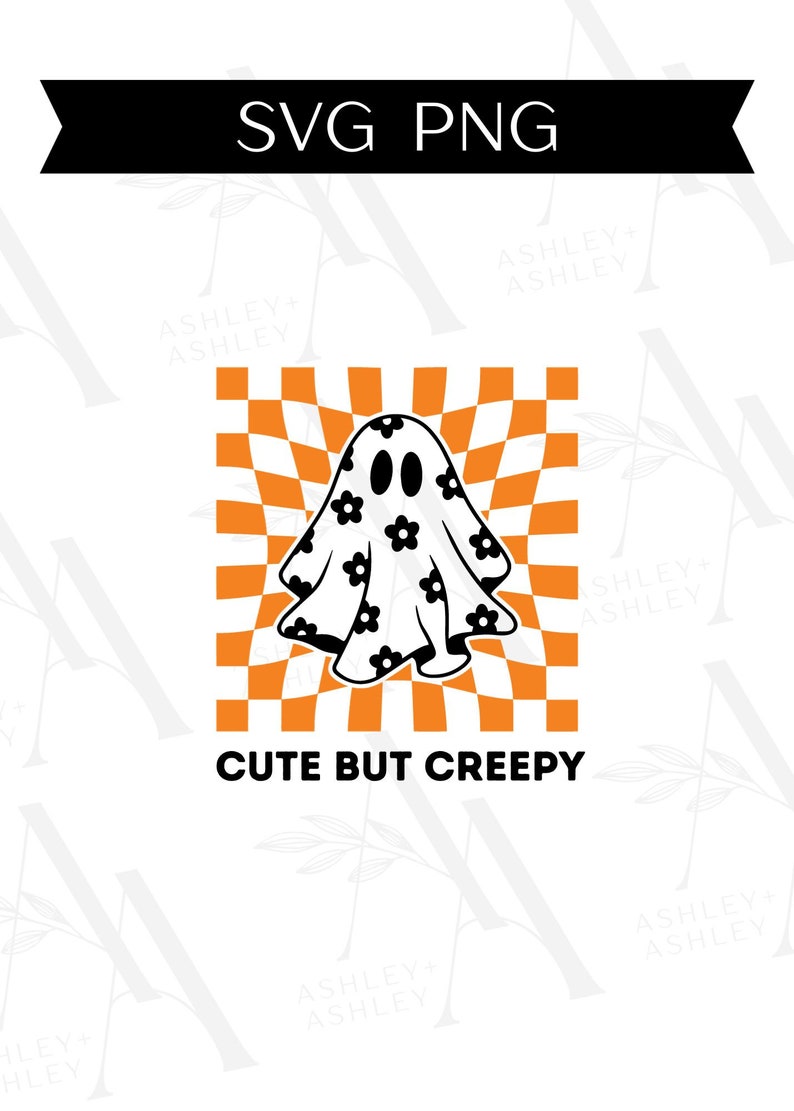 Pattern Ghostsvg Cute but Creepy SVG PNG, Ghost Svg, Halloween Svg, Funny Ghost ...