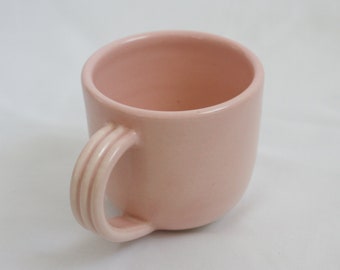 Pink Ceramic Mug | Wheel Thrown Mug, Handmade Ceramic Mug, Pink Ceramic Mug, Gift, Pottery Mug, Mug, Pink Mug