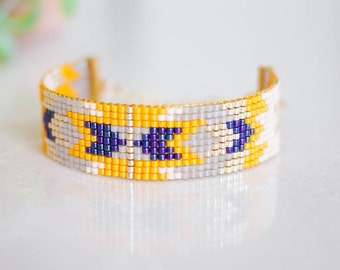 Women's miyuki beaded bracelet, Colorful beaded bracelet, Gift for her