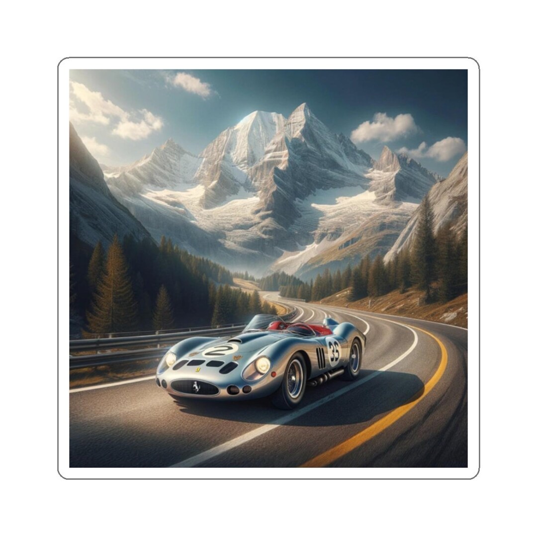 Plaque métal vintage Ferrari 50009 - PLAK2L