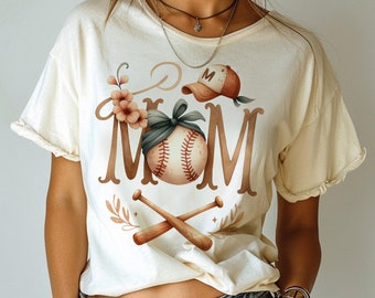 Baseball Mom PNG, Baseball Png, Sublimation Design, Baseball Shirt, Digital Download, baseball mom shirt, Mama Shirt, baseball mama