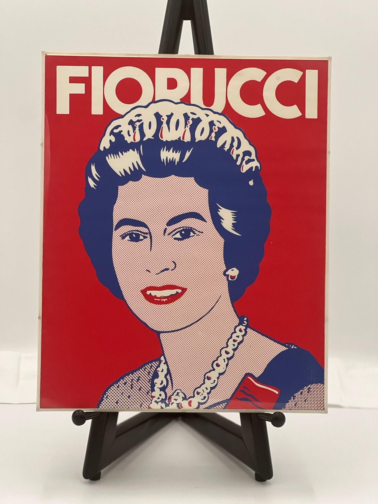 Vintage 1980's Fiorucci New Wave Italian Fashion Post Modern