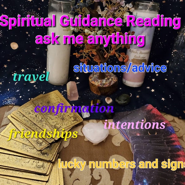 Spiritual guidance- ask me anything! 5 questions!