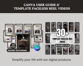 Instagram Reels, Canva Reels Template, Faceless Reels Bundle, Instagram Content, Social Media Marketing Reels, Instagram Growth