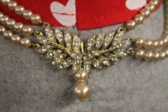 Vintage Art Norveau Style Necklace - image 2