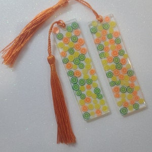 Handmade Fruit Slice Bookmark
