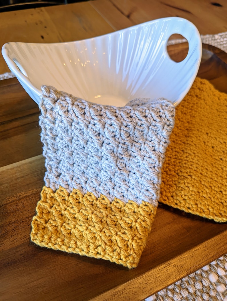 OldGranaryGifts Crocheted Dishcloth - Thumbnail 5