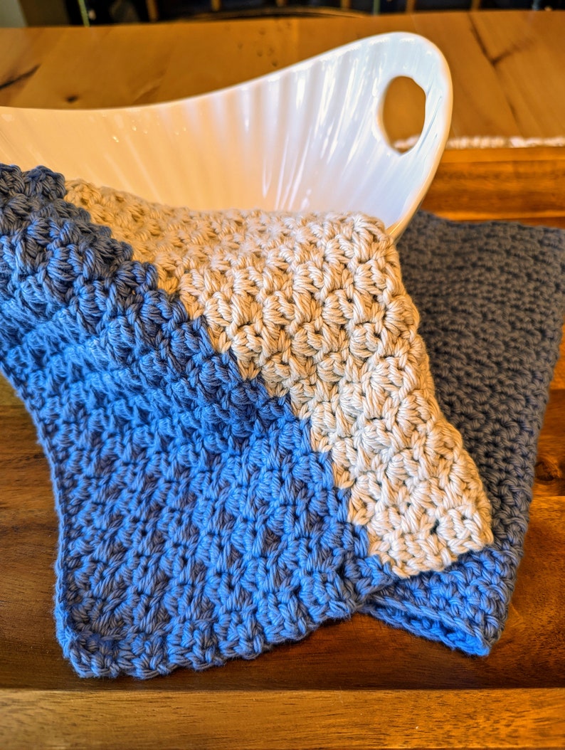 OldGranaryGifts Crocheted Dishcloth - Thumbnail 4