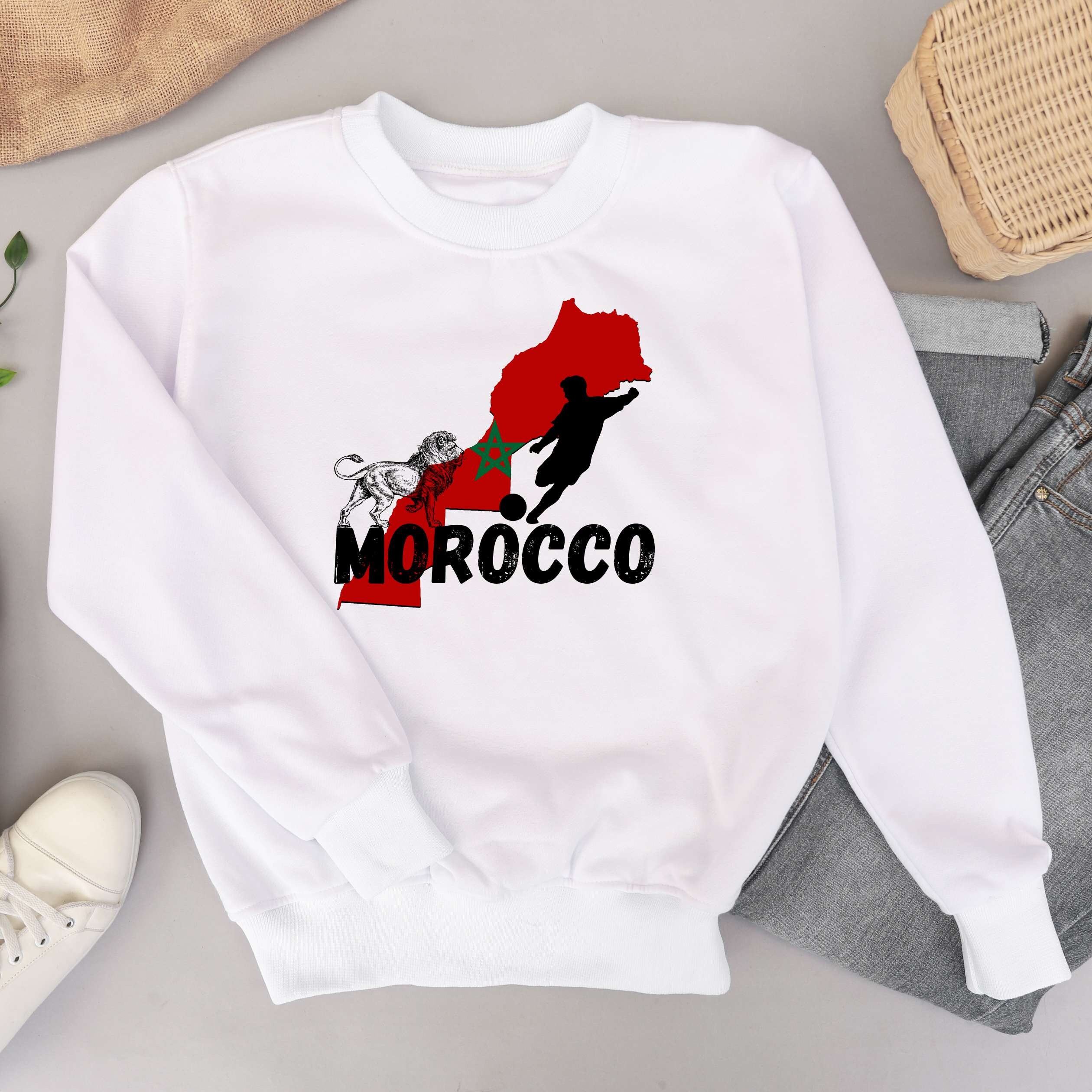 Custom Morocco Football Hoodie Dress Go Lionesses of Atlas LT14
