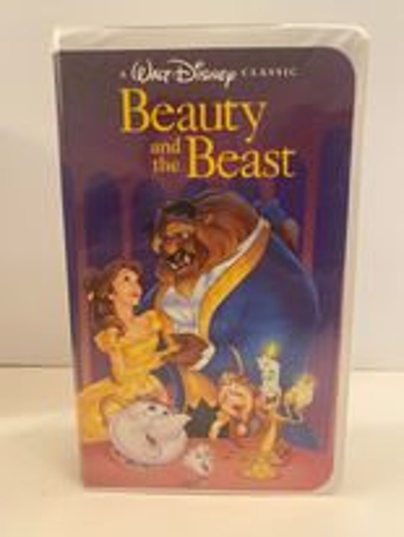 Vintage Kids VHS Tapes. Indian in the Cupboard, Beauty and the Beast